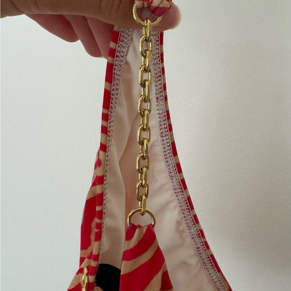 VIX PAULA HERMANNY
Fiorella Chain-embellished Zebra-print Triangle Bikini - Picture 8 of 10